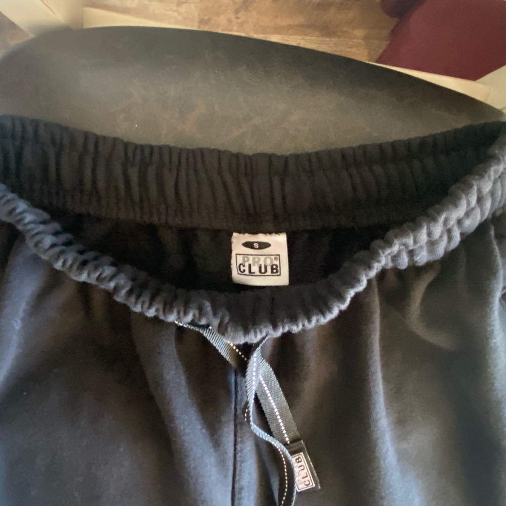 black size medium men’s pro club sweatpants - Picture 2 of 5
